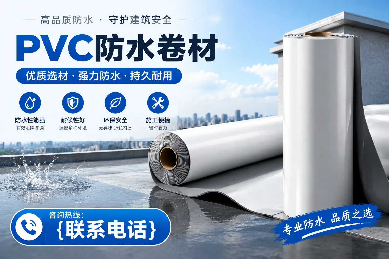 PVC防水卷材的选购技巧与注意事项，助您在抚顺找到合适产品